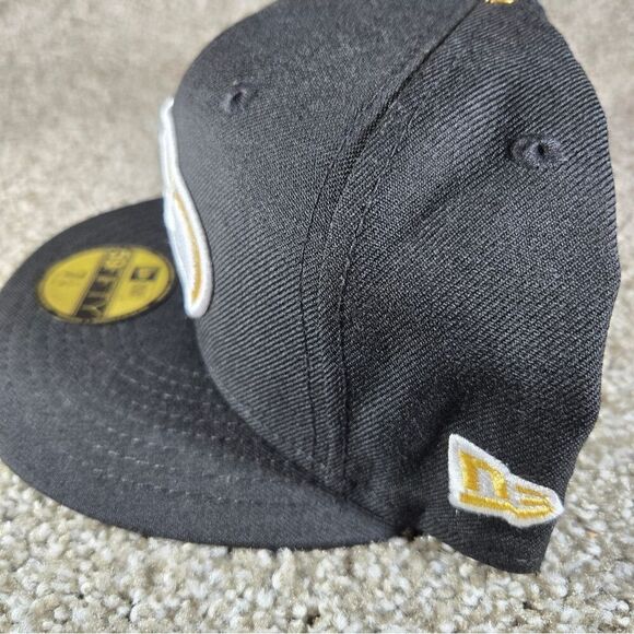 NEW ERA Seattle Seahawks Reflective Metallic Gold Fitted Cap  Size71/4 - Picture 5 of 12